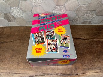 1991 NFL Pacific Pro Football Plus Hobby Box (damaged Box) Sealed Packs A4