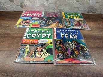 EC Comicshorror Comic Books Lot Of 5 A4-2