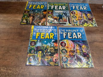EC Comics "The Haunt Of Fear" Comic Book Lot Of 5 A4-15