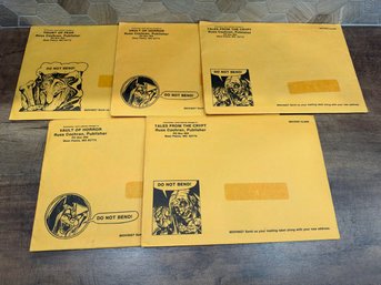 Vintage Classic EC Comics Reprint Portfolios Lot Of 5 (one Open) A4-17