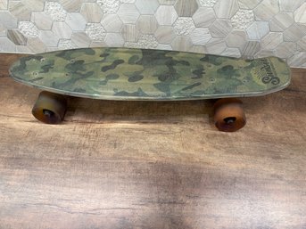 Vintage Sunset Skateboard Co. Camouflage Cruiser Skateboard A7