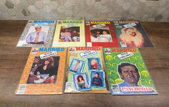 Vintage NOW Comics Married With Children Comic Books Lot Of 7 A7-6