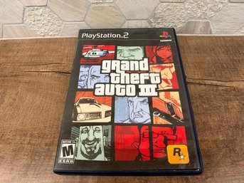 Sony Playstation 2 Grand Theft Auto III Video Game JDA7