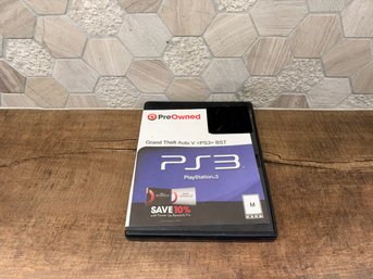 Sony Playstation 3 Grand Theft Auto V Video Game JDA7