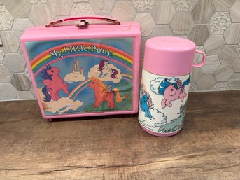 Vintage Aladdin 1983 My Little Pony Pink Plastic Lunch Box JDA7