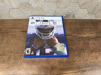Sony PlayStation 5 Madden NFL 24 Video Game JDA7