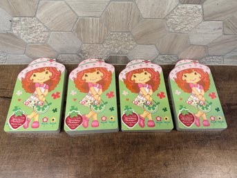 Vintage Strawberry Shortcake Playing Cards Lot Of 4 JDA7