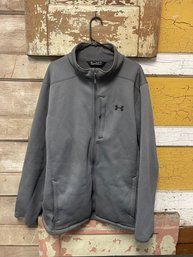 Under Armour Zip Up Sweatshirt Size 3XL CR