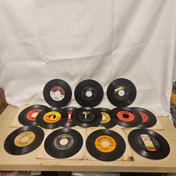 Set Of 14 Vintage 45 RPM Records