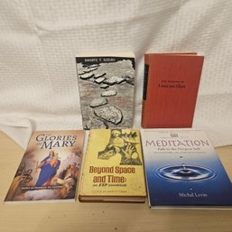 Vintage Collectible Book Lot: Exploration, Spirituality & Science