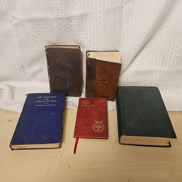 Lot Of 5 Vintage Collectible Books