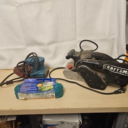 Electric Sanders & Hose Lot: Craftsman & Makita
