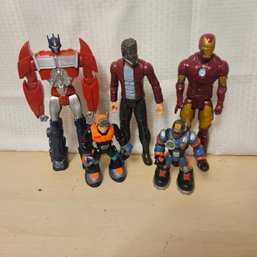 Action Figure Collection: Star-Lord, Iron Man & Optimus Prime