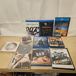 Mixed Movie Collection: Blu-ray & DVD Lot