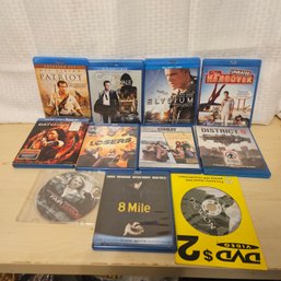 Mixed Movie Collection: 9 Blu-rays & 2 DVDs