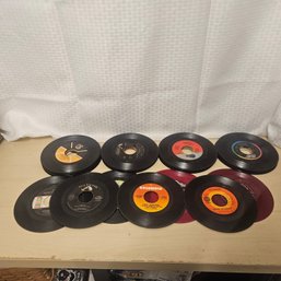 Large Collection Of 45 RPM Records (20+ Pieces)
