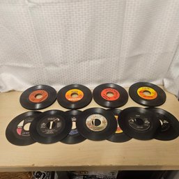 Large Collection Of 45 RPM Records (20+ Pieces)