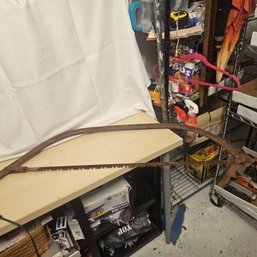 Collectible Long Hand Saw