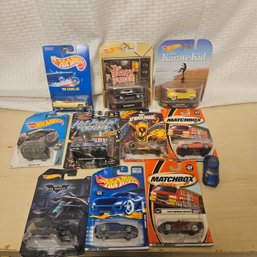 Hot Wheels & Assorted Vehicle Toy Lot – 10+ Pieces