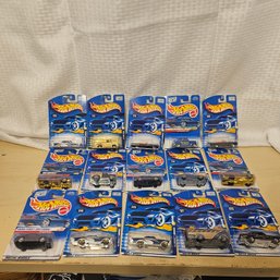 Hot Wheels Toy Car Lot – 15 Vehicles