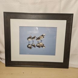 Framed Bird Artwork