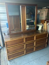 Mid Century Modern Walnut Bedroom Set