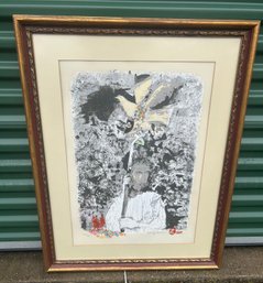 Vintage SHRAGA WEIL Serigraph Limited Edition Judaica Print