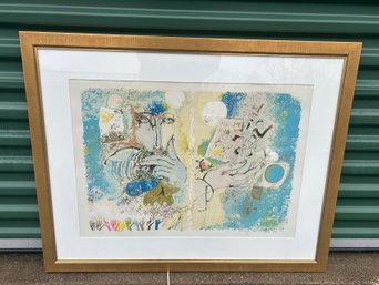 Vintage SHRAGA WEIL Artist Proof Serigraph Judaica Print