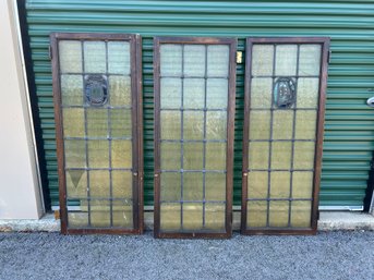 Amazing Antique Stained Glass Doors From Rhode Island Statehouse