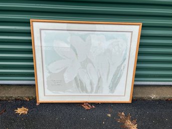 Large Original Sister Corita Kent Framed Print SPRING FROM WINTER