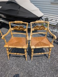 2 Signed Hitchcock Chairs (Lot 4M)