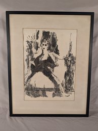 Michael Dewitt 1966 Black Ink