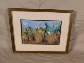 Signed Pastel - Michael DeWitt Estate Collection