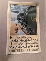 Southern Railway - Vintage British Museum Poster