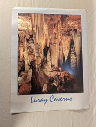Luray Caverns Vintage Poster