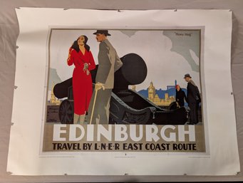 Edinburgh Railway Poster