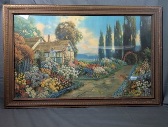 R. Atkinson Fox Cottage Garden Original Lithograph (45E)