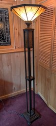 Mission Style Reproduction Floor Lamp (14E)