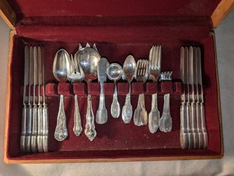 Antique Silverware Set - Service For 10 - 2860.80 Grams (lot 69M)