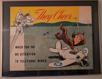 World War II Air Safety Poster (12E)