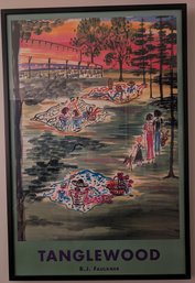 Tanglewood Poster 'The Picnic' By B J Faulkner 1996 (14E)
