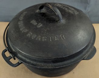 Wagner Ware Cast Iron #9 Drip Drop Roaster (27E)