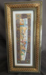Persian Miniature Painting On Bone (36E)