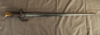 French Model 1874 Gras Bayonet & Scabbard (46E)