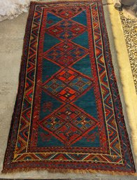 Hand Knotted Oriental Wool Rug (48E)