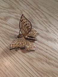 Sterling Butterfly Articulated Pin ALICE CAVINESS (18M)