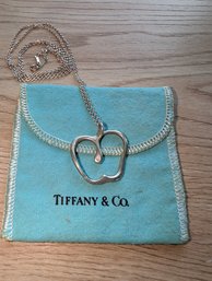 Tiffany & Co Sterling Apple Necklace (24M)