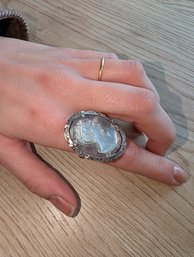 Cameo Sterling Ring (25M)