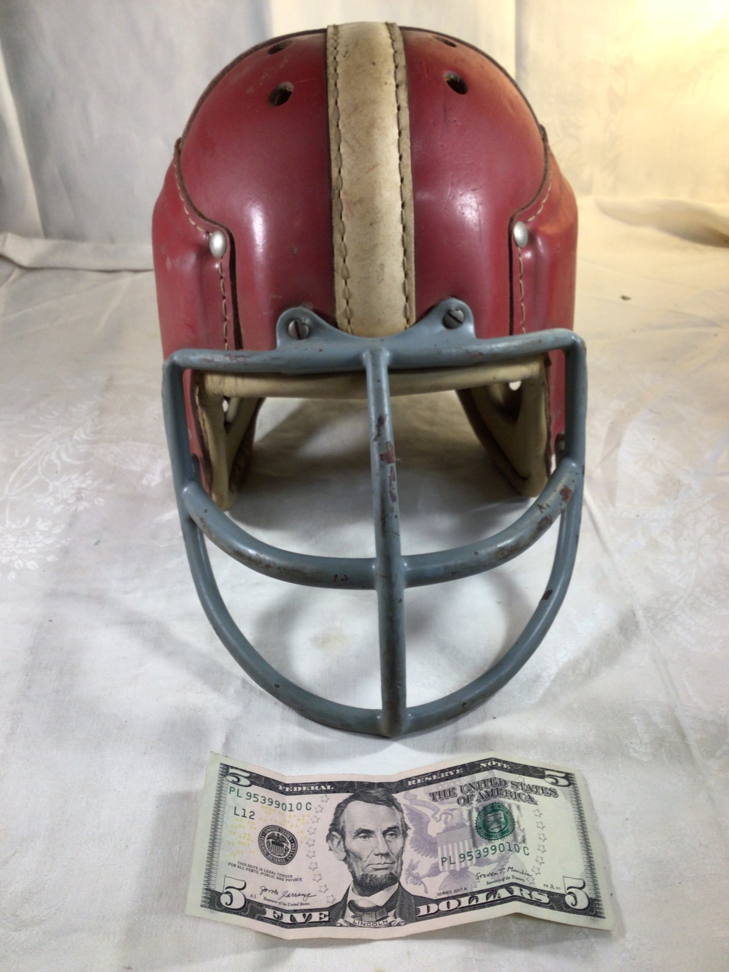 1960 football helmet Dallas Cowboys 1960-1963 Riddell Authentic Full Size Speed Football Helmet