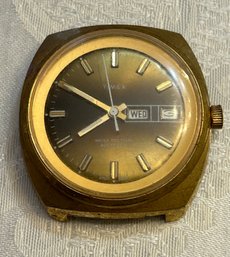 Running Timex Automatic Manual Wind Watch, Water Resistant, Clean